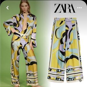 Multicolored Zara pants
